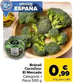 Carrefour - brocoli el mercado