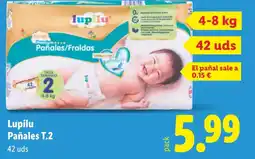 Lidl LUPILU Pañales T.2 oferta