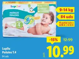 Lidl LUPILU Pañales T. oferta