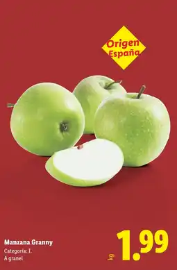Lidl Manzana Granny oferta