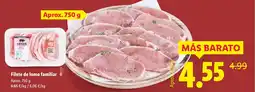 Lidl Filete de lomo familiar oferta
