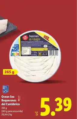 Lidl Ocean Sea Boquerones del Cantábrico oferta