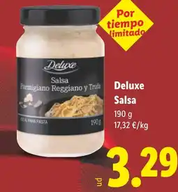 Lidl DELUXE Salsa oferta