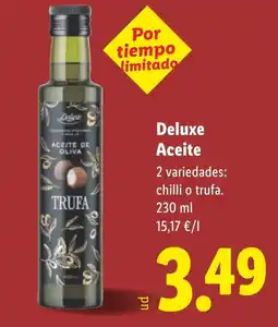 Lidl DELUXE Aceite oferta