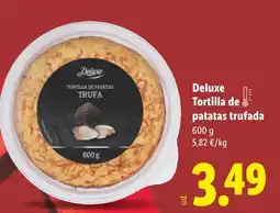 Lidl DELUXE Tortilla de patatas trufada oferta