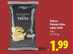 Lidl DELUXE Patatas fritas sabor trufa oferta