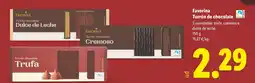 Lidl FAVORINA Turrón de chocolate oferta
