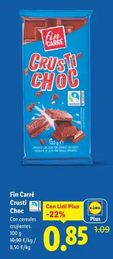 Lidl FIN CARRE Crusti Choc oferta