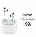 Ecomputer Airpods 3. generación 199€ oferta
