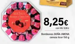Cash Ifa DOÑA JIMENA Bombones cereza licor oferta