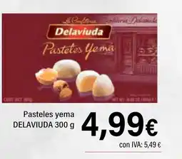 Cash Ifa DELAVIUDA Pasteles yema oferta