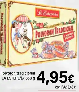 Cash Ifa LA ESTEPEÑA Polvorón tradicional oferta