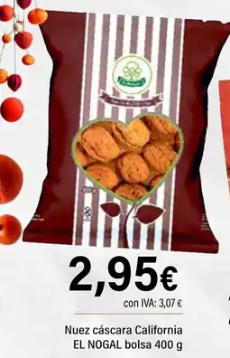 Cash Ifa EL NOGAL Nuez cáscara California oferta