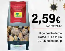 Cash Ifa DAMA DE LA VERA Higo cuello dama 91/105 oferta