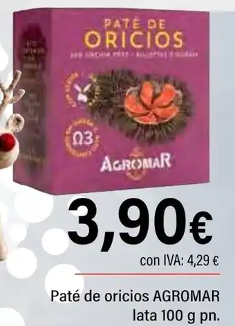 AGROMAR Paté de oricios