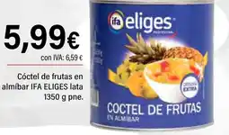 Cash Ifa IFA ELIGES Cóctel de frutas en almíbar oferta