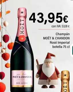 Cash Ifa MOËT & CHANDON Champán Rosé Imperial oferta