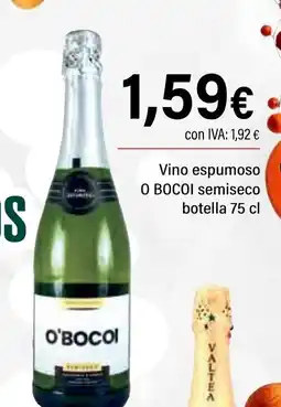 Cash Ifa O BOCOI Vino espumoso semiseco oferta
