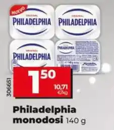 Dia Philadelphia - monodosis oferta