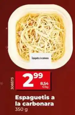 Espaguetis a la carbonara