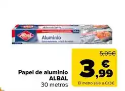 Albal - papel de aluminio