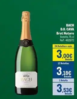 Makro Bach - d.o. cava brut nature oferta