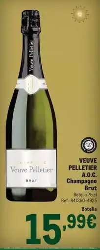 Makro Brut - veuve pellettier a.o.c. champagne oferta