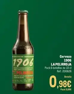 Makro 1906 - cerveza oferta
