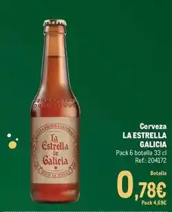 Makro Estrella galicia - cerveza oferta