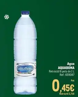 Makro Aquabona - agua oferta
