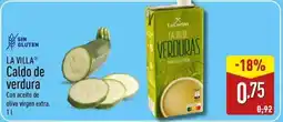 ALDI La villa - caldo de verdura oferta