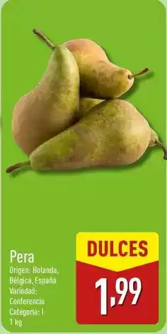 ALDI Dulceida - pera oferta
