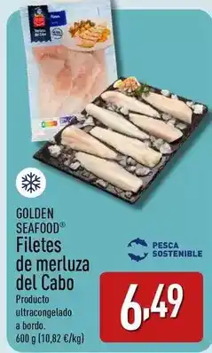 ALDI Filetes de merluza del cabo oferta