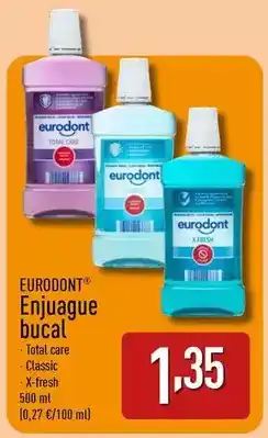 ALDI Eurodont - enjuague bucal oferta