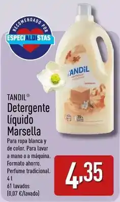 ALDI Tandil - detergente liquido marsella oferta