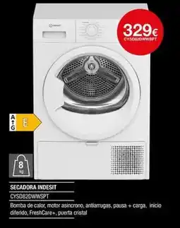 Milar Indesit - secadora cx3820wwpst oferta