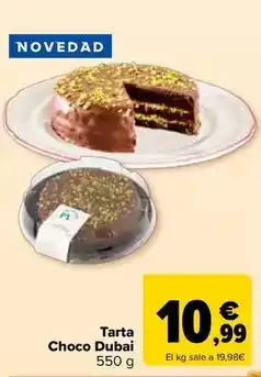 Carrefour Tarta choco dubai oferta