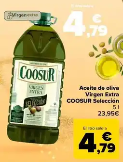 Carrefour Coosur - aceite de oliva virgen extra seleccion oferta