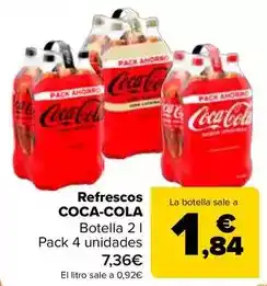 Carrefour Coca-cola - refrescos oferta