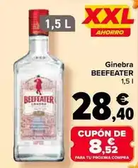 Carrefour Beefeater - ginebra oferta