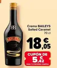 Carrefour Baileys - crema salted caramel oferta