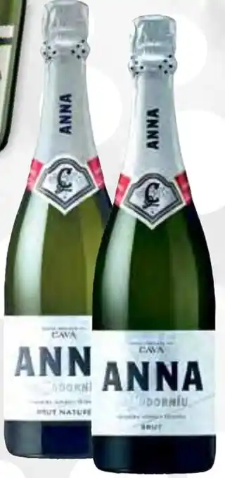 Cash Ifa ANNA CODORNÍU Cava Brut o Brut Nature oferta