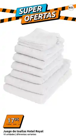 Action Juego de toallas Hotel Royal oferta