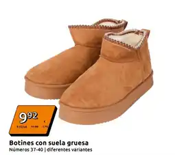 Action Botines con suela gruesa oferta