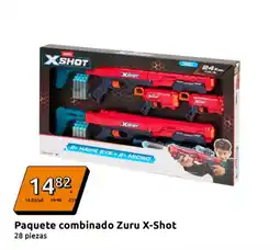Action X-SHOT Paquete combinado Zuru oferta