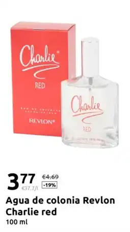 Action Agua de colonia Revlon Charlie red oferta