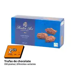 Action Trufas de chocolate oferta