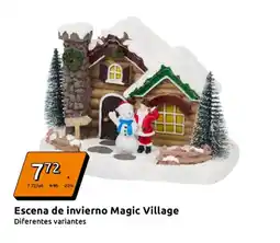 Action Escena de invierno Magic Village oferta