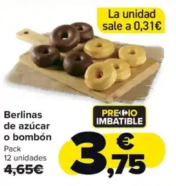Carrefour Market Berlinas de azúcar o bombón oferta