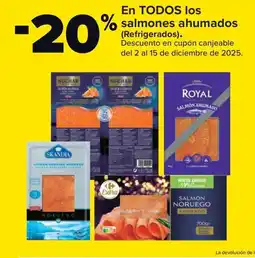 Carrefour Market En todos los salmones ahumados oferta